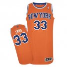 Mens Patrick Ewing Knicks Throwback jersey orange