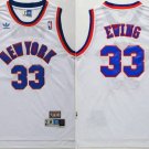 Mens Patrick Ewing Knicks Throwback jersey white