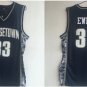 Men's Patrick Ewing Georgetown Hoyas College jersey blue