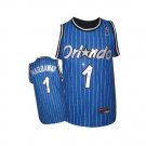 Mens Anfernee Penny Hardaway Orlando Magic Throwback jersey blue Pinstripe