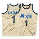 Mens Anfernee Penny Hardaway Orlando Magic baseketball  jersey cream