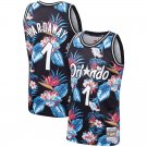 Mens Anfernee Penny Hardaway Orlando Magic floral jersey