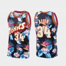 Mens Ray Allen Seattle sonics  floral jersey