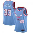 Mens / Youth Scottie Pippen Chicago Bulls city jersey blue