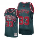 Mens Scottie Pippen Chicago Bulls hardwood classic jersey green