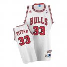 Mens Scottie Pippen Chicago Bulls throwback jersey white