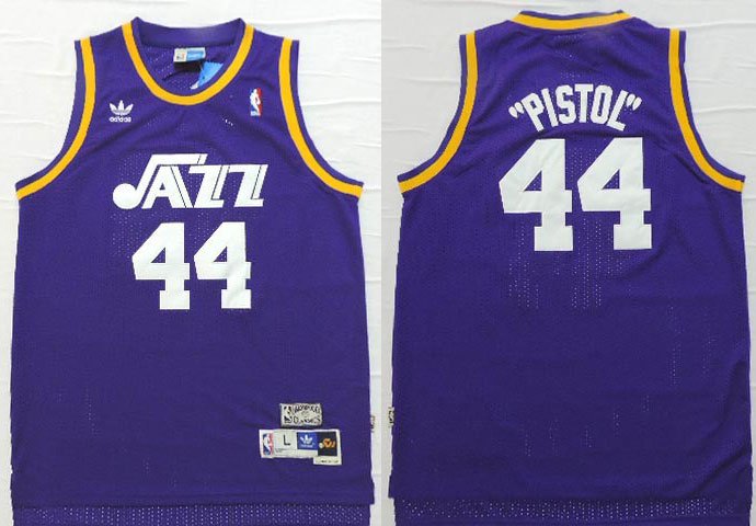Men's pete maravich pistol throwback jersey
