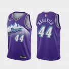 Men's pete maravich Utah Jazz 44 jersey purple
