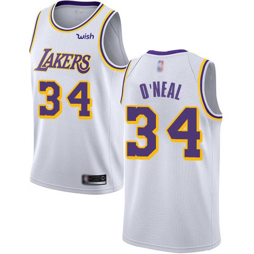 shaq designed lakers jersey