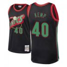 Men's Shawn Kemp Seattle Supersonics Sonics christams classics jersey black
