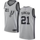 Mens / Youth Tim Duncan Spurs statement  jersey gray