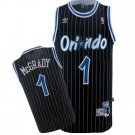 Mens / Youth Tracy McGrady Orlando  Magic Throwback jersey black pinstripe