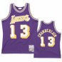 Mens Wilt Chamberlain Lakers 13 throwback hwc  jersey purple