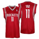 Men's Yao Ming Houston Rockets 11 throwback jersey red