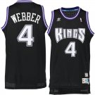 Mens' Chris Webber Kings throwback jersey black