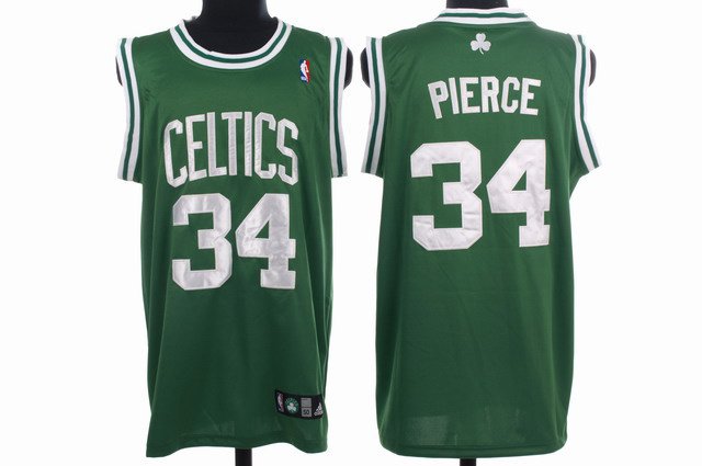 Men's paul pierce Boston Celtics jersey green
