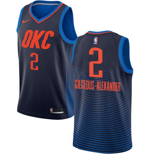 Men / Youth shai gilgeous-alexander OKC Thunders statement jersey blue