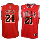 Men's Jimmy Butler Chicago Bulls throwback retro jersey red
