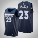 Men's / Youth Minnesota Timberwolves #23 Jarrett Culver Icon Jersey Navy