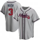 Men's Youth  Babe Ruth  atlanta braves jersey cream