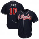 Men's / Youth Chipper Jones atlanta braves navy blue jersey