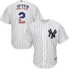 Men's Derek Jeter Yankees us flag fashion jersey