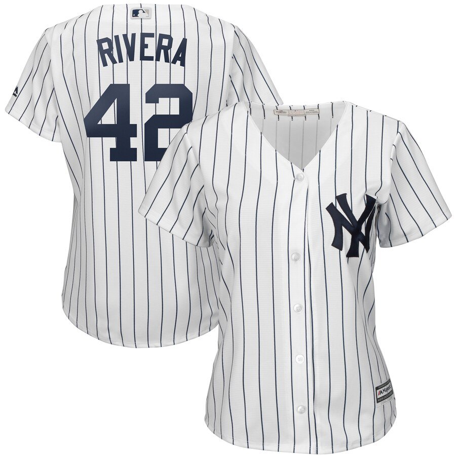 Women's Mariano Rivera NYY jersey white