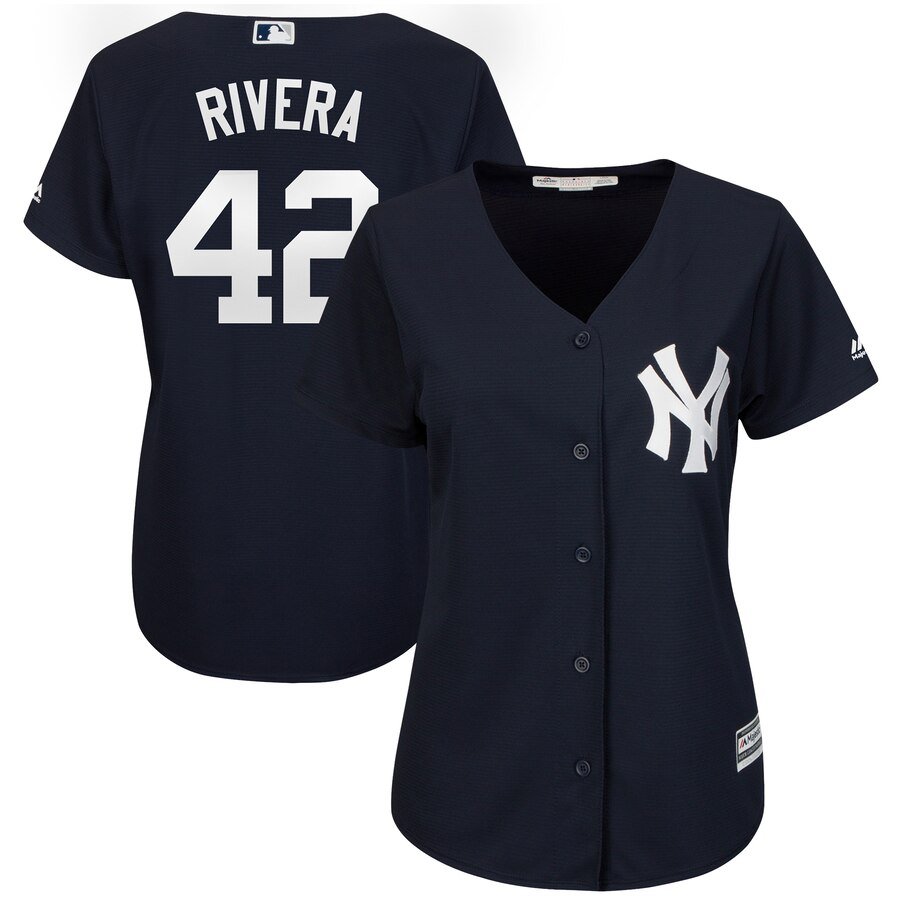 Women's Mariano Rivera NY Yankees jersey navy blue