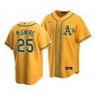 Men's Mark McGwire OAK jersey gold