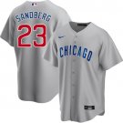 Men's /  Youth CHC #23 Ryne Sandberg  Player Jersey gray