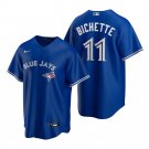 Toronto blue jays #11  bo bichette  cool Base Jersey Blue