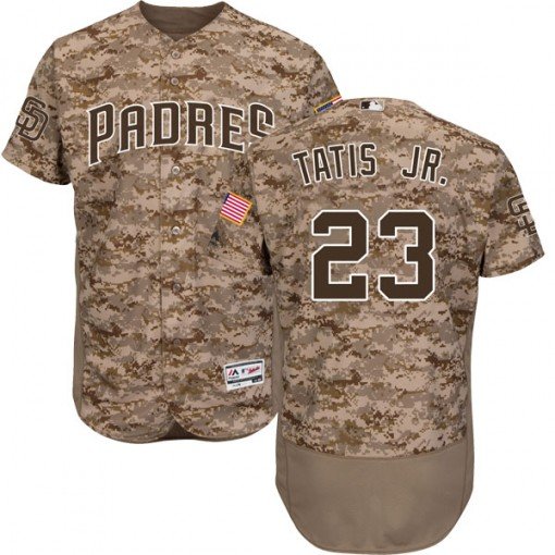 Men's Fernando Tatis Jr. Padres Camo Authentic Flex Base Alternate Jersey