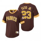 Men's / Youth Fernando Tatis Jr.   Padres 23 cooperstown jersey brown