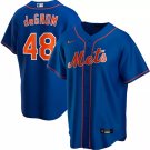 Men / Youth  NYM#48 Jacob deGrom alternate stitched Jersey Blue