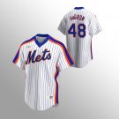 Men's Youth Mets  Jacob DeGrom stitched coopestown  Jersey white pinstripe