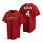 Men's Yadier Molina Jersey 4 St Louis Cardinals Red Player Stitched