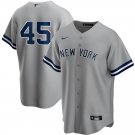 Men's  Gerrit Cole  NY Yankees 45 road jersey gray