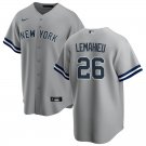 Men's D.J. LeMahieu NYY cool base road  Jersey gray