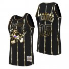Mens Vince Carter Toronto Raptors throwback golden black    jersey