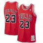 Men's Michael Jordan Bulls 23 throwback classic jersey red