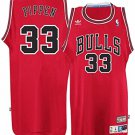 Mens Scottie Pippen Chicago Bulls throwback jersey red