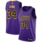 Mens /  Youth shaq Shaquille O'Neal Lakers city edition  jersey  purple