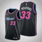 Men's Alonzo Mourning Miami Heat city jersey black