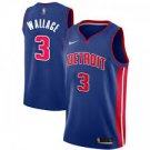 Men's Ben Wallace Detrot Pistons  3  icon jersey blue