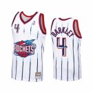 Mens Charles Barkley Houston rockets 4  throwback jersey white