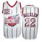 Mens Clyde Drexler Houston Rockets throwback jersey white