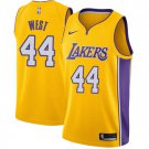 Mens / Youh Jerry West Lakers 44  icon yellow jersey