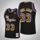 Men's /  Youth kareem abdul jabbar Lakers throwback  jersey black