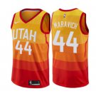 Men's pete maravich Utah Jazz 44 city  jersey orange
