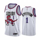 Mens Tracy McGrady Toronto Raptors hwc jersey white
